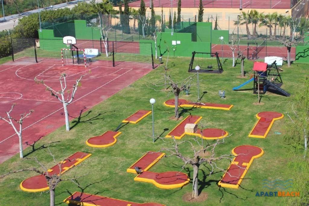 Apartbeach Los Juncos 2 Residencial Y Junto Playa La Pineda Buitenkant foto